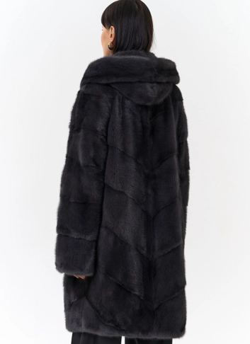 Норковая шуба - баллон фото