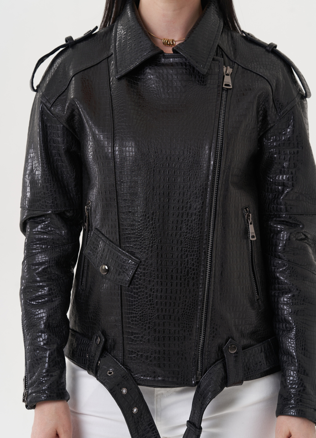 Кожаная куртка 