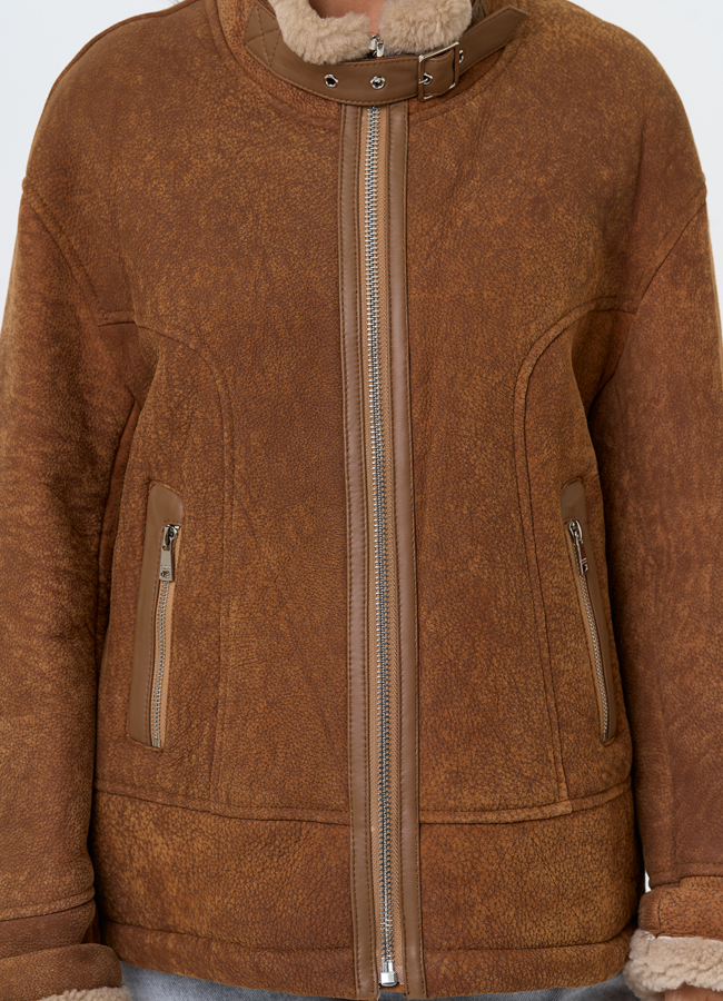 Дубленка натуральная женская  модель № 31361 в рассрочку