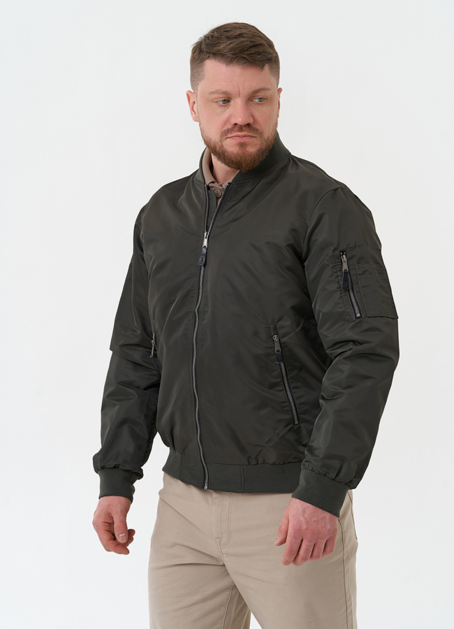 Мужская куртка бомбер модель № 30276 в рассрочку