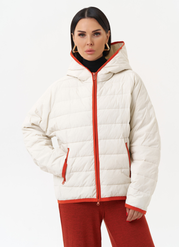 Женская утепленная куртка с капюшоном